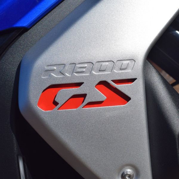 Pyramid Plastics Pyramid decals | bmw r 1300 gs infill panel insert | red | set of 2
